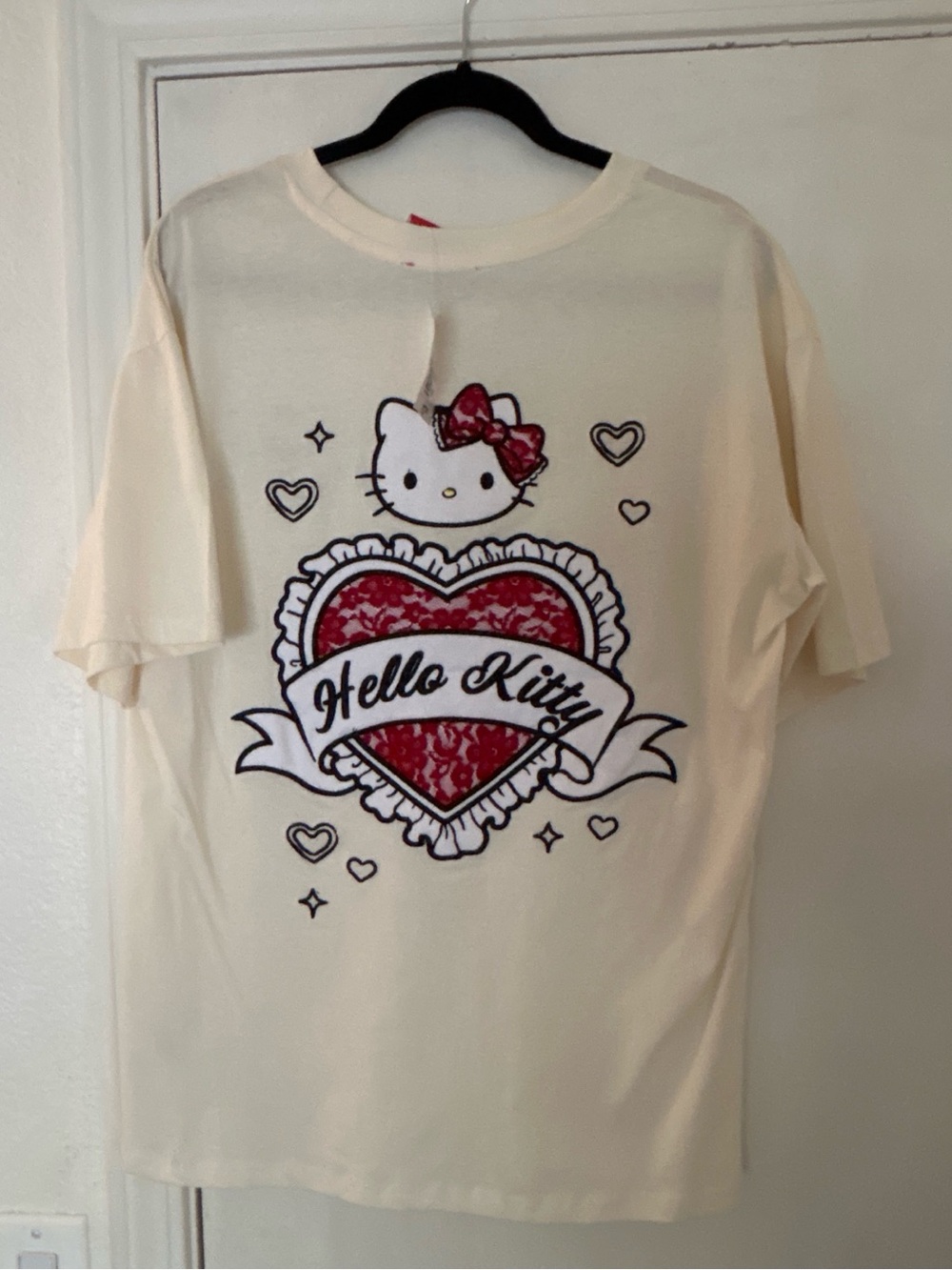 Hello Kitty Forever 21 Cream T Shirt